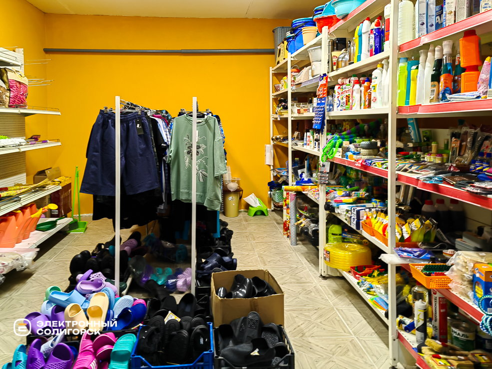 Сельский магазин в Солигорском районе