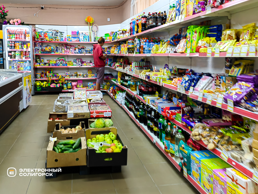 Сельский магазин в Солигорском районе