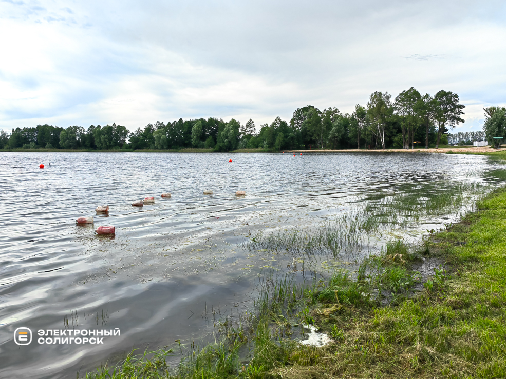 Озеро в деревне Саковичи Солигорского района
