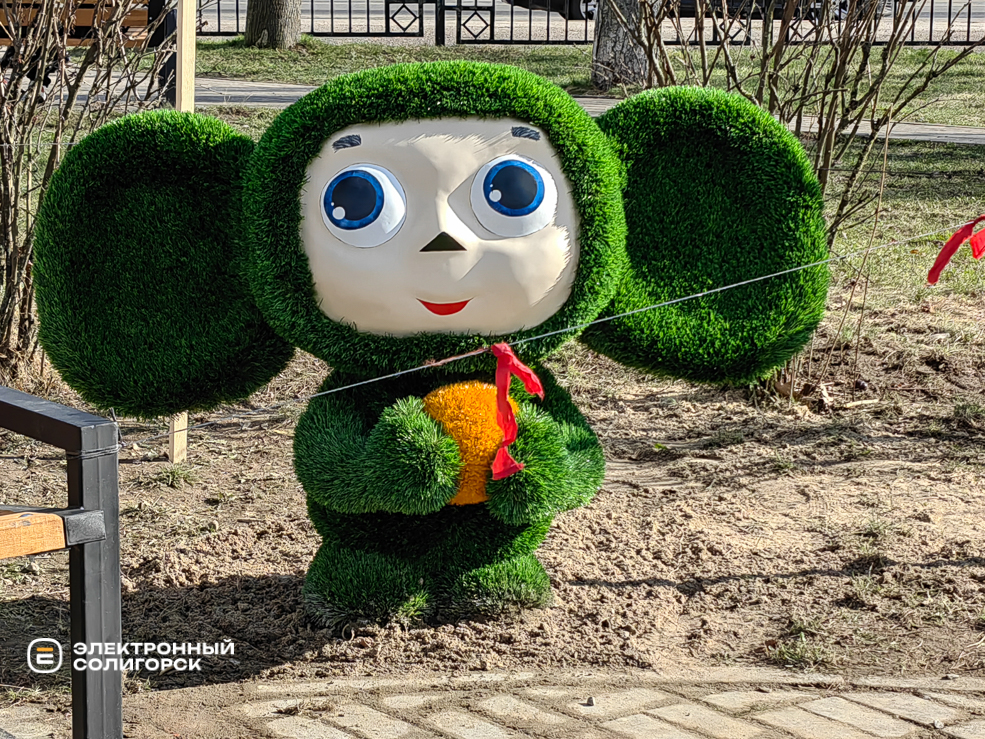 Чебурашка в белорусском Солигорске