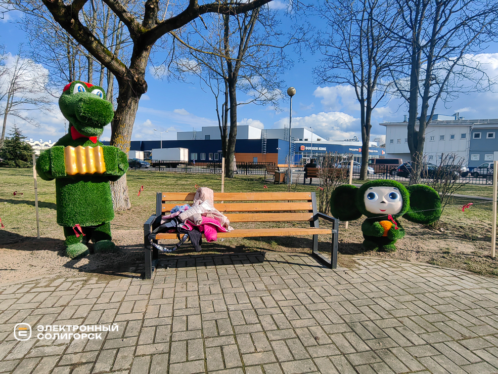 Чебурашка в белорусском Солигорске