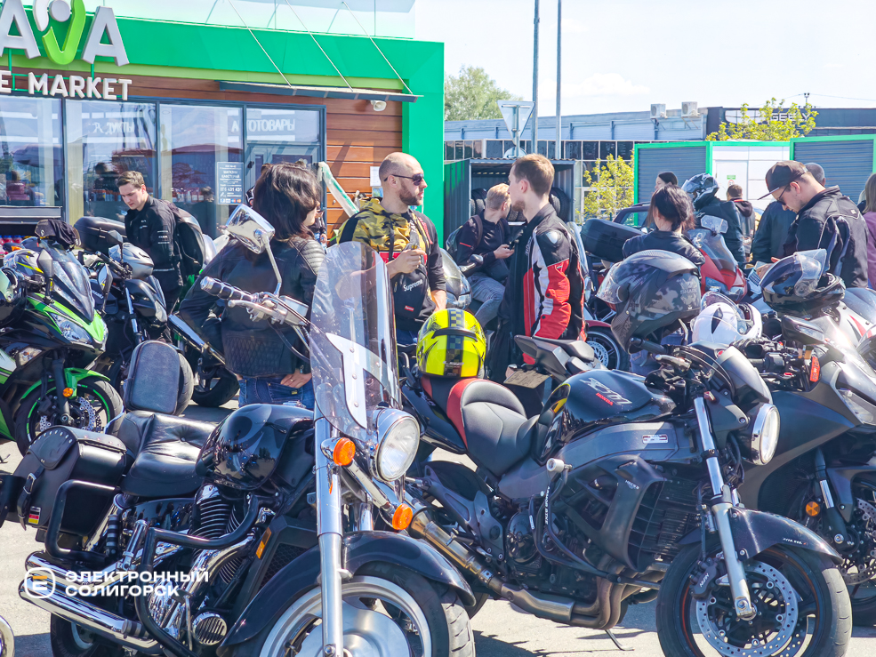 Открытие мотосезона 2024 в Солигорске