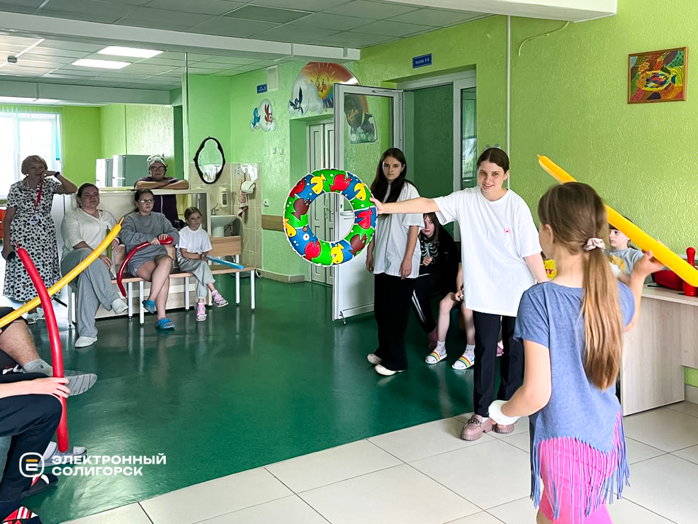 Представление для пациентов Солигорской детской больницы