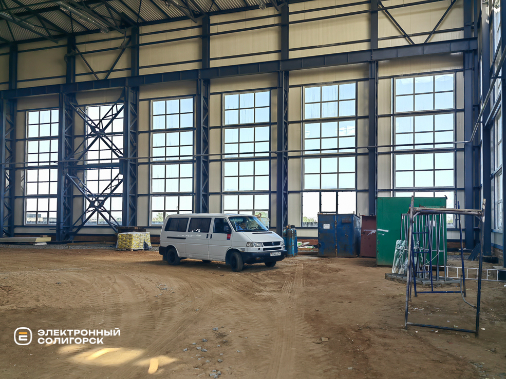 Строительство механосборочного цеха в Солигорском районе