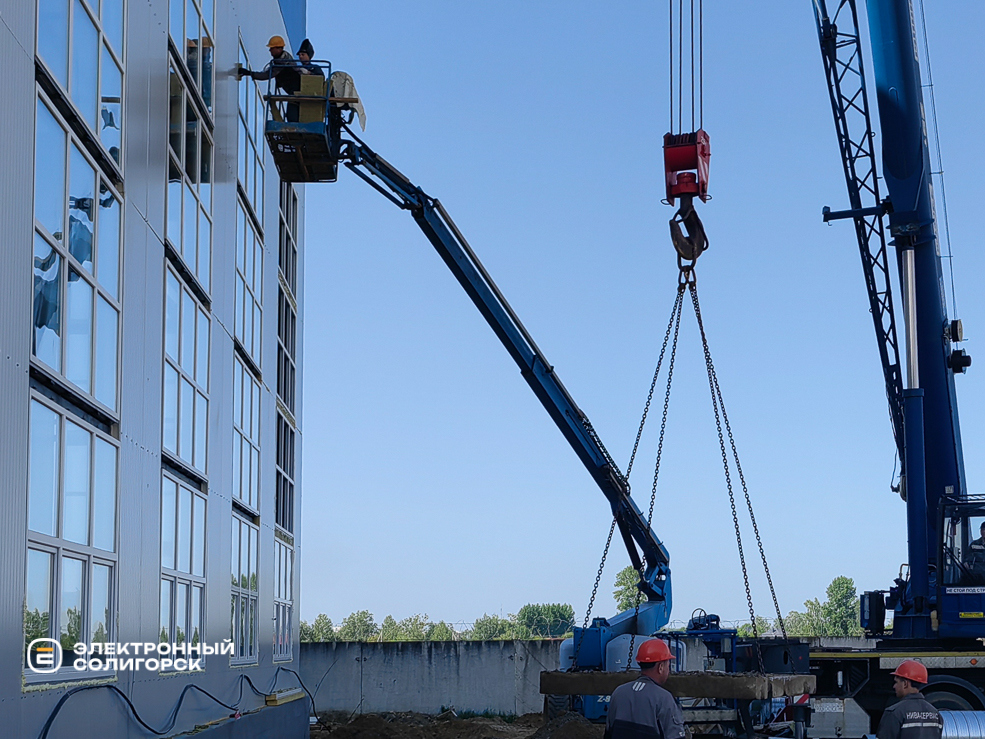 Строительство механосборочного цеха в Солигорском районе