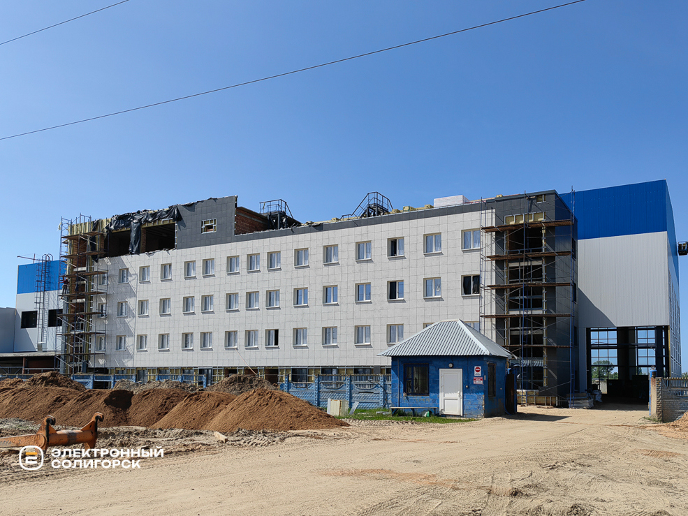 Строительство механосборочного цеха в Солигорском районе