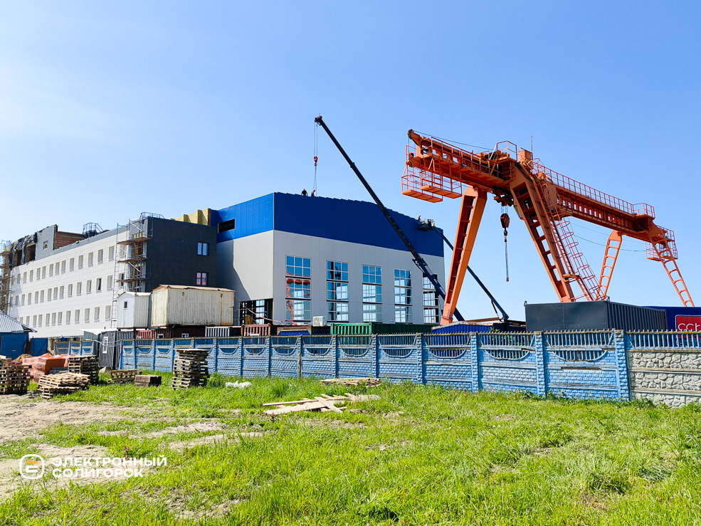 Строительство механосборочного цеха в Солигорском районе