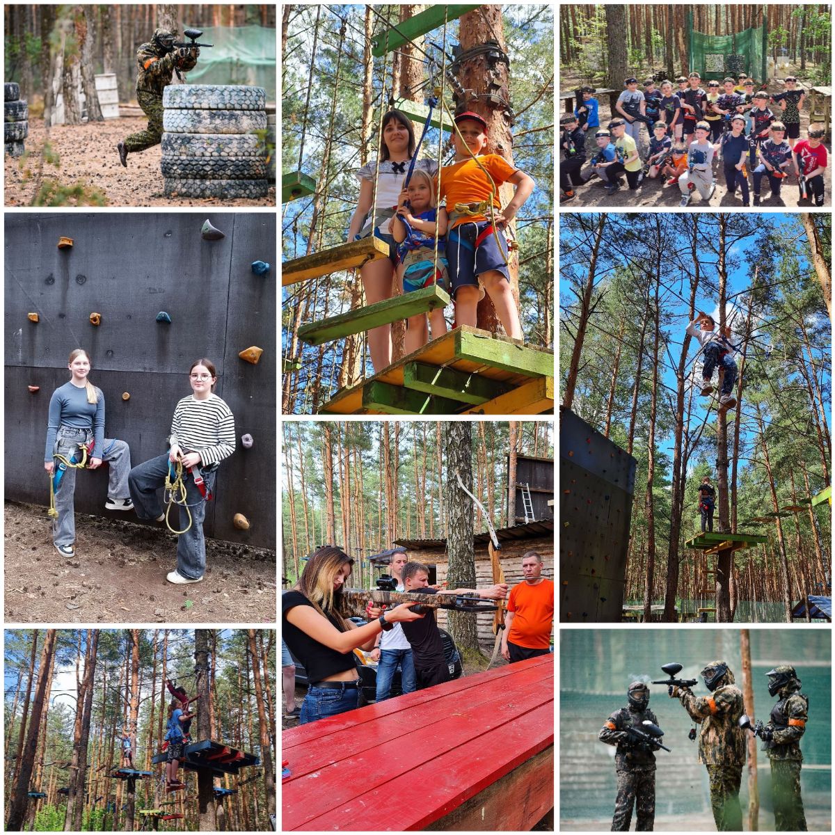 Парк активного отдыха Планета героев Солигорск