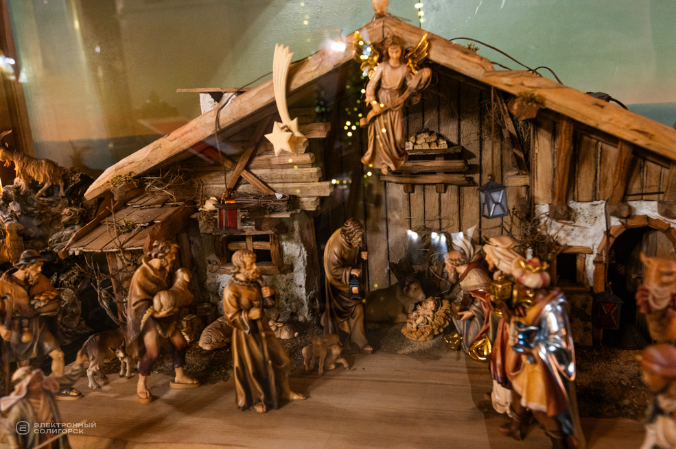 Вечерняя литургия в кафедральном соборе Солигорска