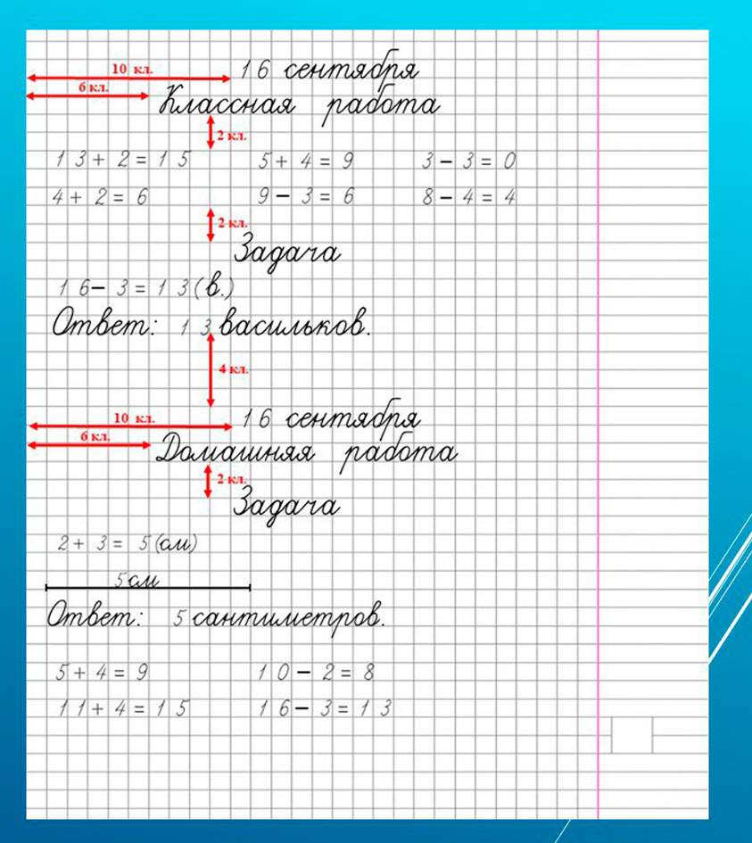 Как оформлять тетради в Беларуси