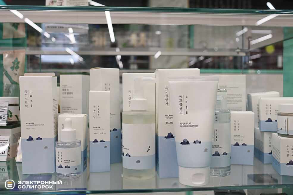 Открытие островка корейской косметики Красивая в Солигорске, ТЦ N3PLAZA