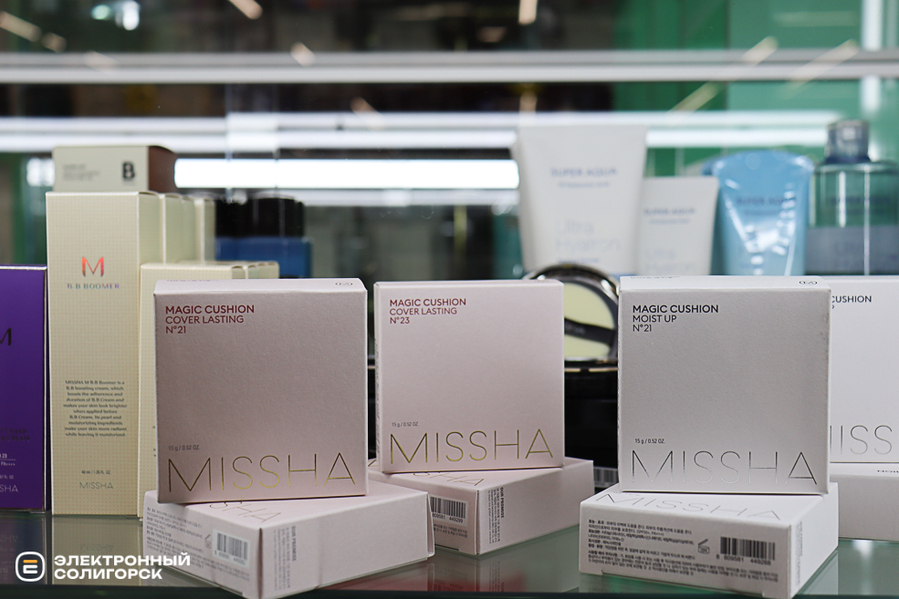 Открытие островка корейской косметики Красивая в Солигорске, ТЦ N3PLAZA