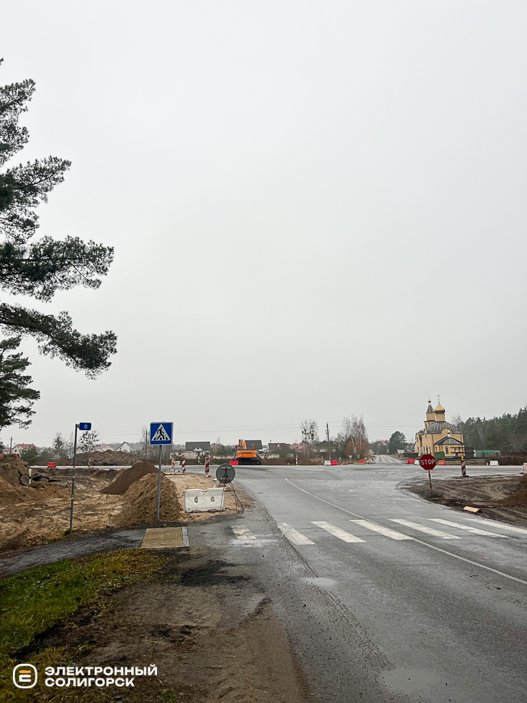 В Солигорске в микрорайоне Поместье появится кольцевая развязка