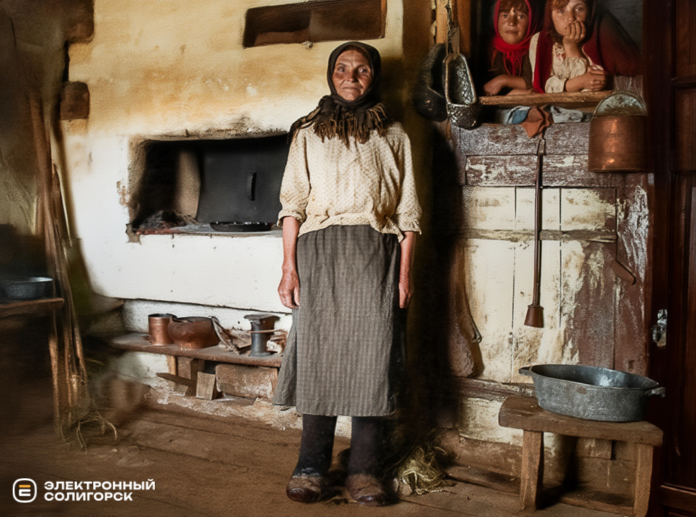 Жизнь Полесья в 1910-1930-х гг. оцвечено Электронным Солигорском