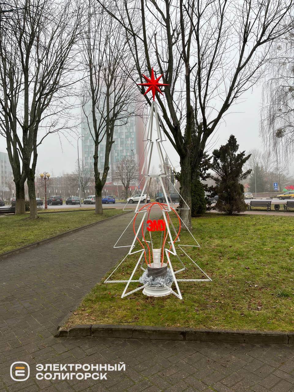 Парад ёлок в Солигорске