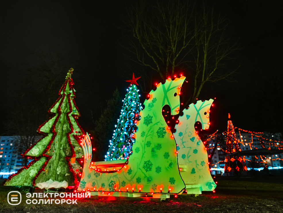 Парад ёлок в Солигорске