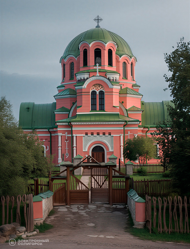 Слуцк Свято-Николаевский Собор около 1910 г