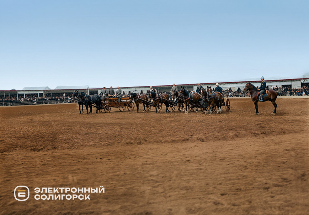 Ул Шоссейная, Слуцк, демонстрация образцовых пожарных команд