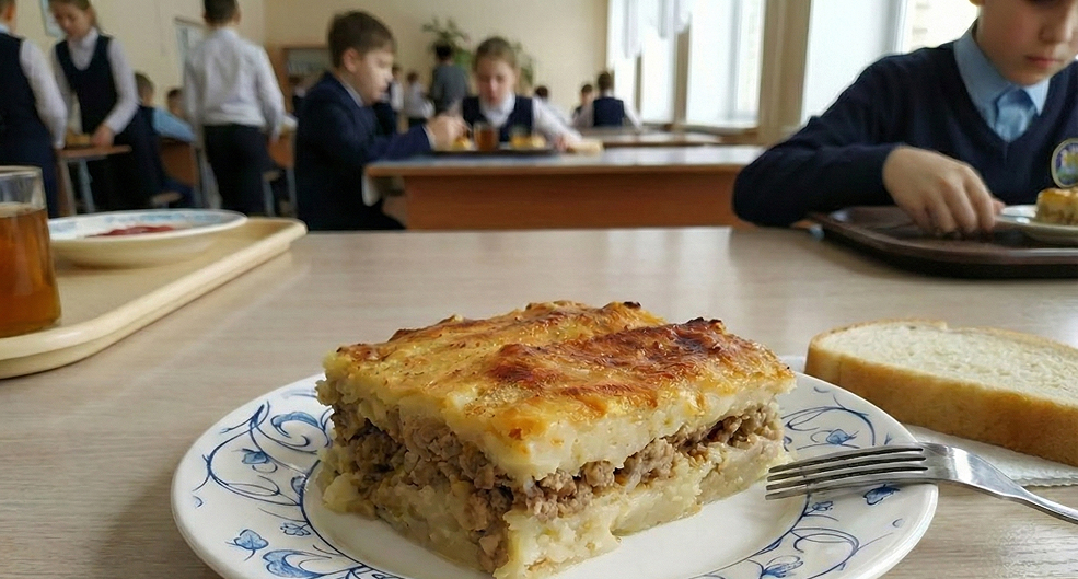 Будни повара в школьной столовой в Солигорске