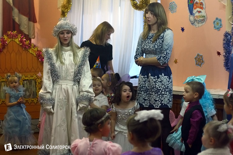 новый год в детском саду