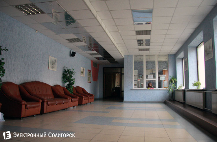 Холл солигорского Дворца культуры