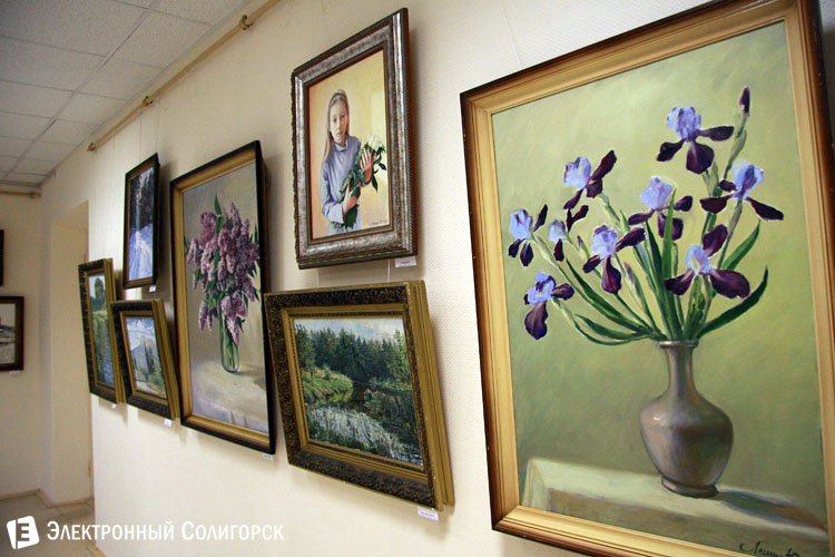 Выставка художника Юрия Лешика в Солигорске