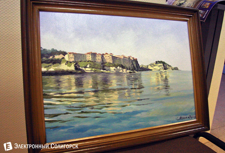 выставка художника Юрия Лешика в Солигорске